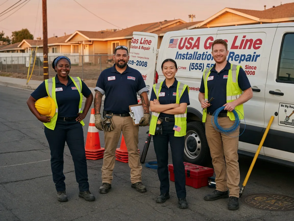 Gas Line Installation company in What Cheer, IA